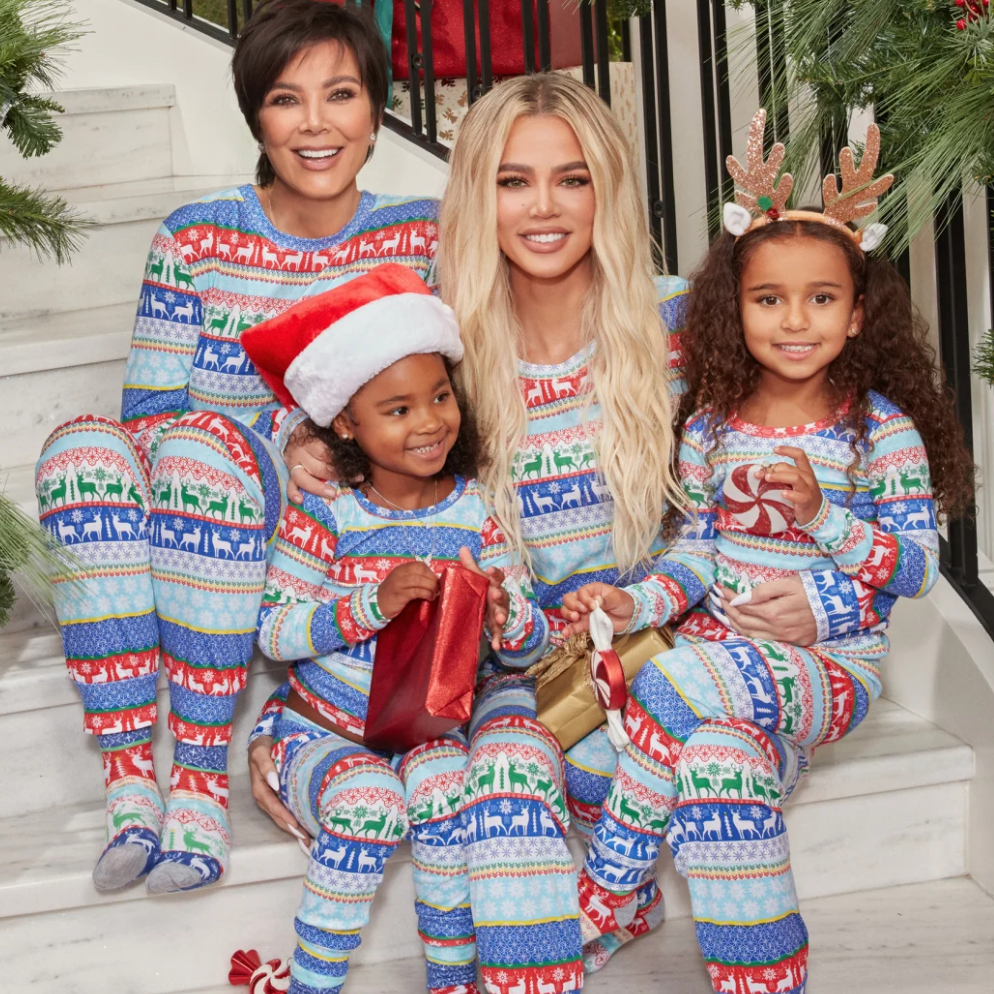 Children's place matching online christmas pajamas